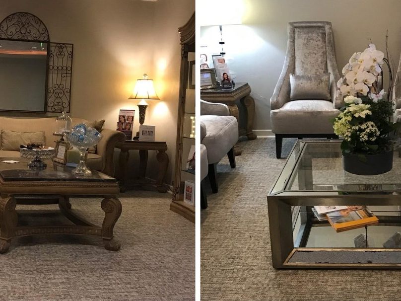 Before & After Lobby Redesign | Redesign by CM Home Designs